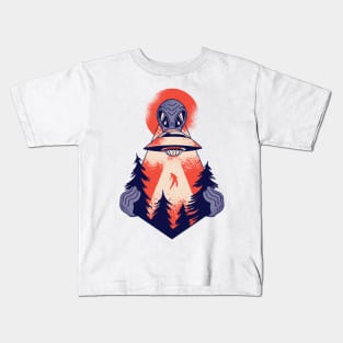 Forest - Alien Abduction Kids T-Shirt